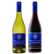 Holden James sauvignon blanc of cabernet sauvignon alcoholvrije wijn